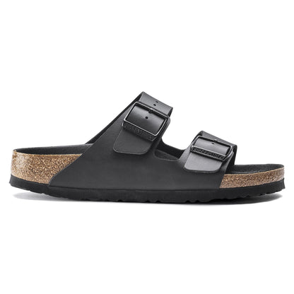 SoleEase 1 - Mixed Leather Sandal | Color : Black