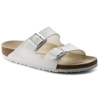 FootEase 3 - Mixed Leather Sandal | Color : White