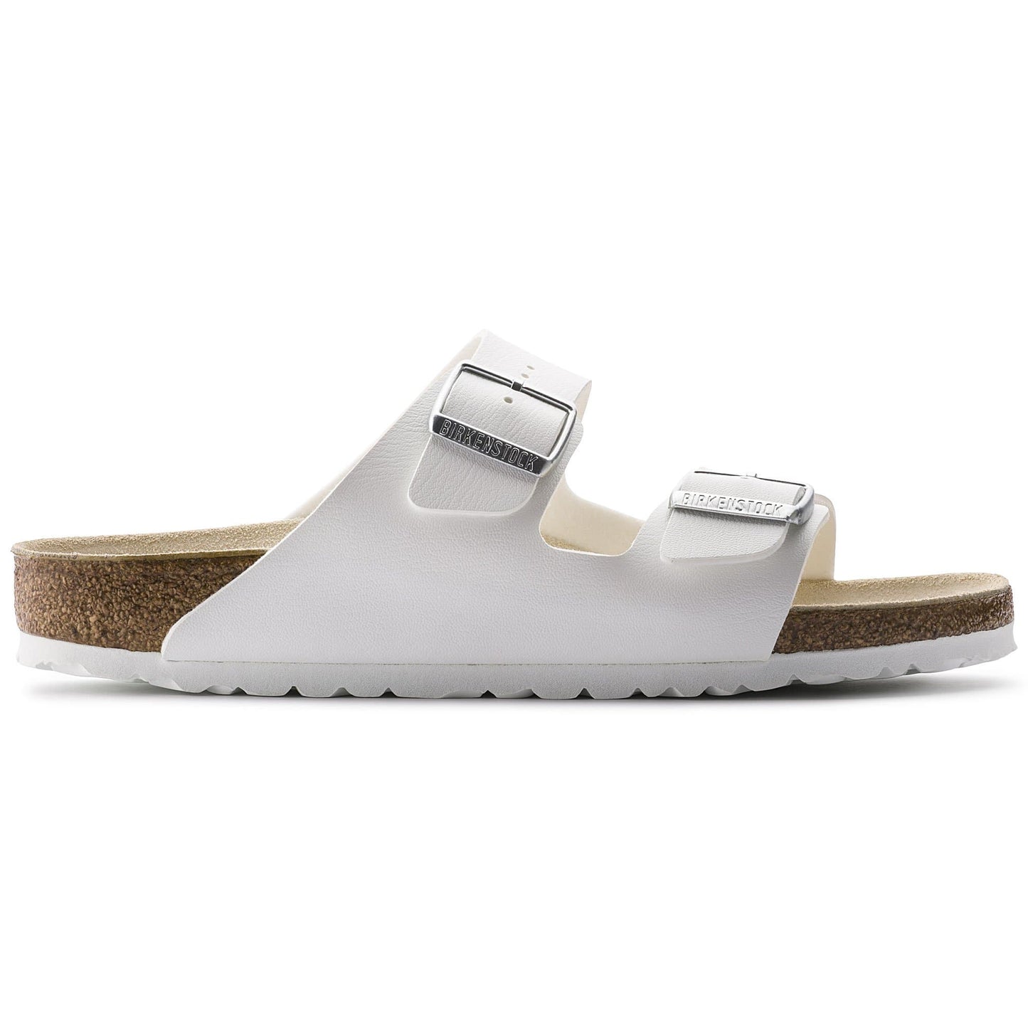 FootEase 3 - Mixed Leather Sandal | Color : White